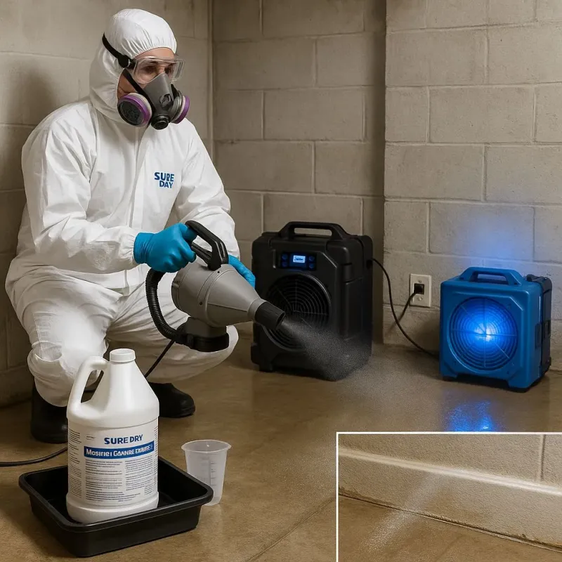 Sanitization and Odor Removal process in Fairfax, SC