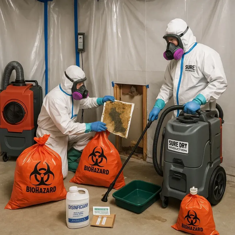 Contaminated Water Handling Protocols process in Fairfax, SC
