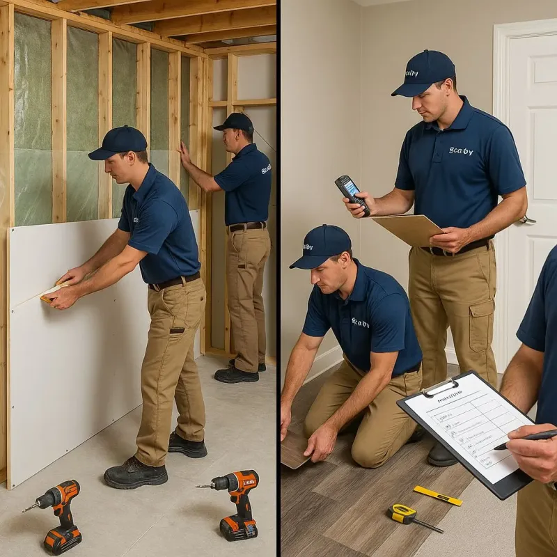 Repairs and Reconstruction process in Fairfax, SC