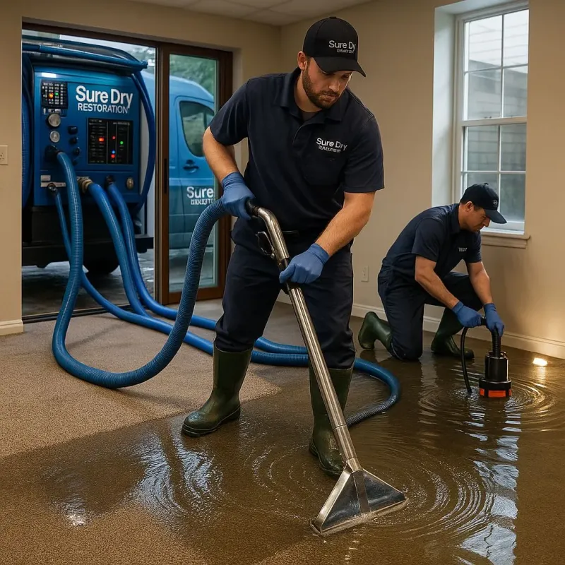 Water Extraction and Removal process in Fairfax, SC